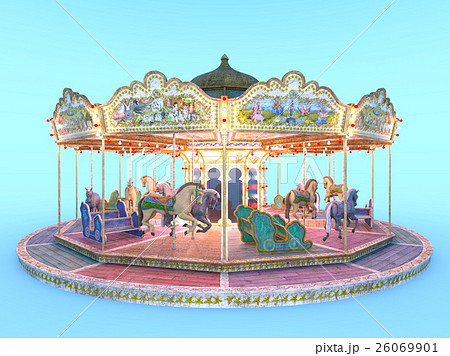 メリーゴーランド 26069901