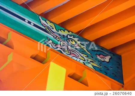 清水寺　三重塔の極彩色文様 26070640