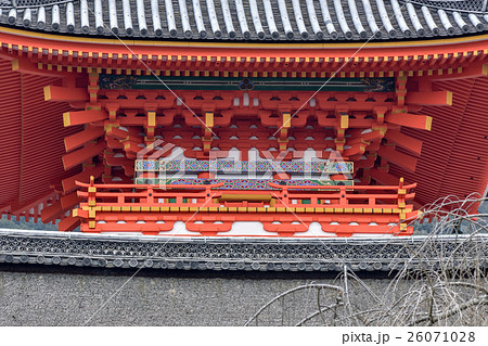 清水寺 三重塔の極彩色文様 清水寺 三重塔の極彩色文様 26071028