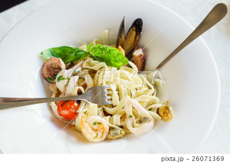 seafood pasta seafood pasta 26071369