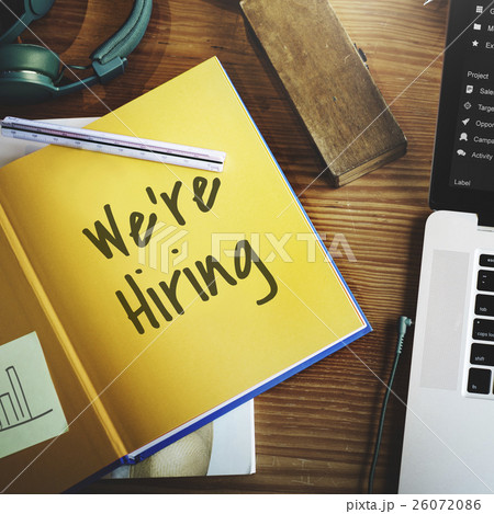 We Are Hiring Job Concept We Are Hiring Job Concept 26072086