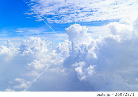 上空_雲俯瞰の写真素材 [26072871] - PIXTA