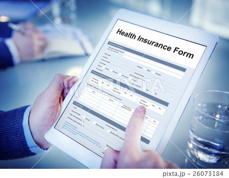 Health Insurance Healthcare Form Concept 26073184
