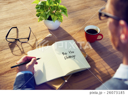 Be Brave Positive Change Concept 26073185