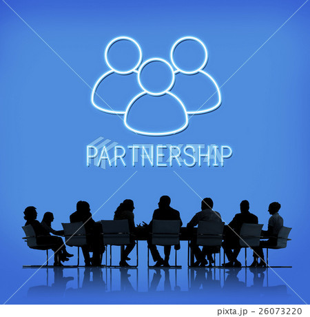 Partnership Teamwork Support Alliance Graphic Concept 26073220