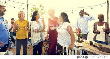 Group Of People Party Concept 26073542