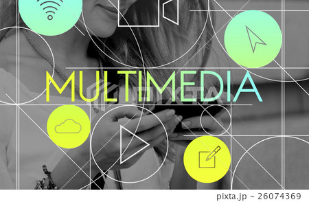 Communication Connection Internet Media Concept 26074369