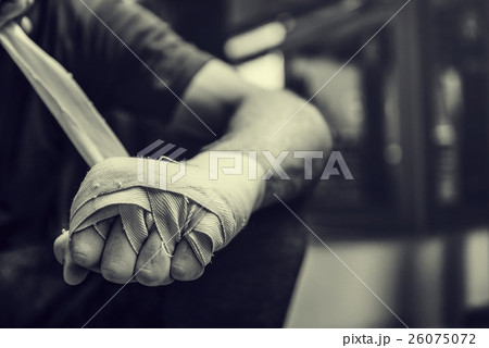 Boxer Hand Wraps Protection Knuckle Concept 26075072