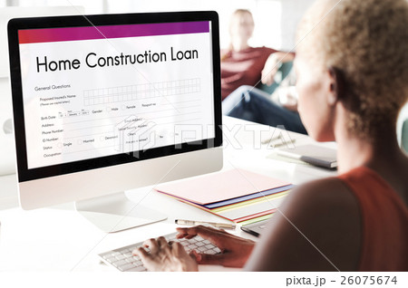 Home Construction Loan Document Form Concept 26075674
