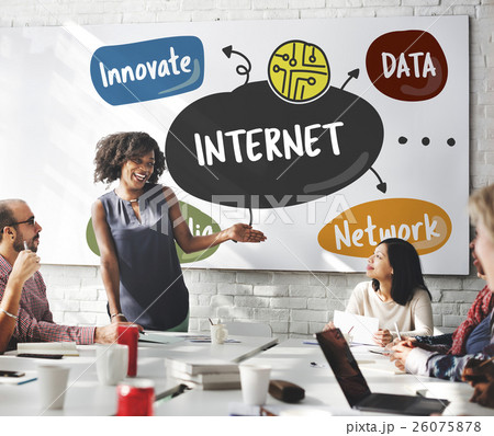 Internet Connection Word Diagram Concept 26075878