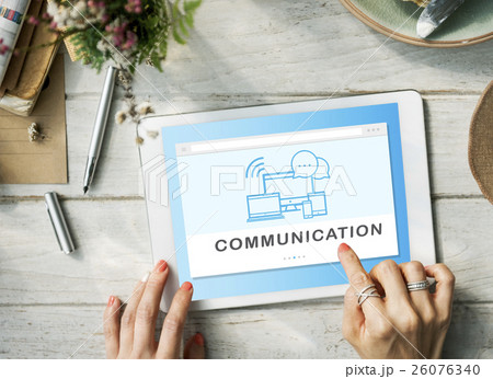 Socal Media Networking Online Connection Communication Concept Socal Media Networking Online Connection Communication Concept 26076340