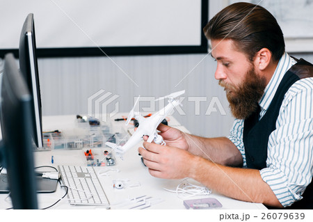 Electronic toy repair shop, drone disassembling 26079639