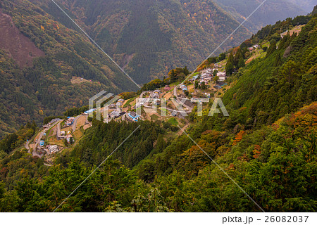 長野県飯田　秋の下栗の里 26082037