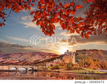 Eilean Donan Castle in Highlands of Scotland Eilean Donan Castle in Highlands of Scotland 26083073