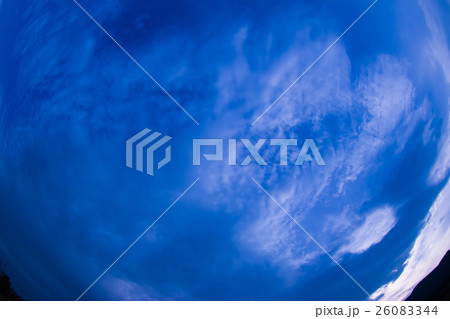 11月の午後の空と雲（レタッチで誇張 3:2） 26083344