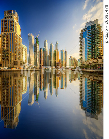 Dubai Marina bay, UAE Dubai Marina bay, UAE 26085478