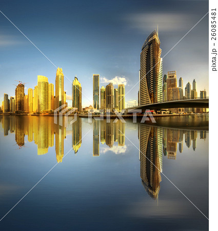 Dubai Marina bay, UAE Dubai Marina bay, UAE 26085481
