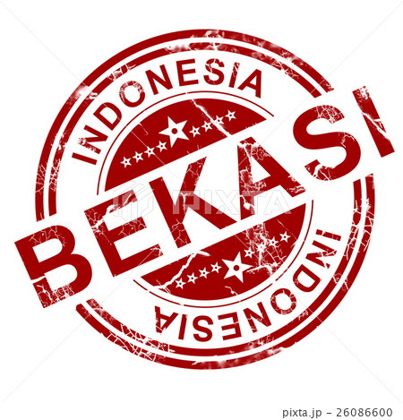 Red Bekasi stamp 26086600