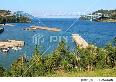 黒之瀬戸大橋が見える風景 26086686