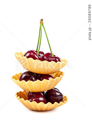 Fresh a sweet cherry fruits. Fresh a sweet cherry fruits. 26089786