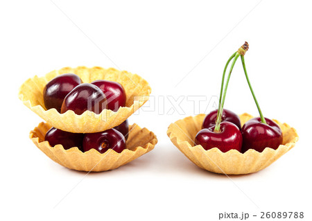 Fresh a sweet cherry fruits. Fresh a sweet cherry fruits. 26089788