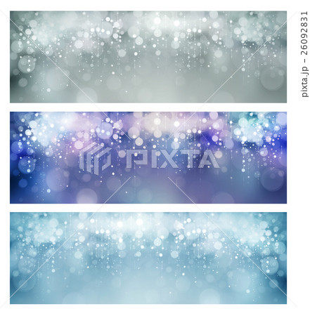 Holiday bokeh, sparkle banners. 26092831