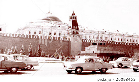 Moscow Lenin Mausoleum July 1962 Moscow Lenin Mausoleum July 1962 26093455