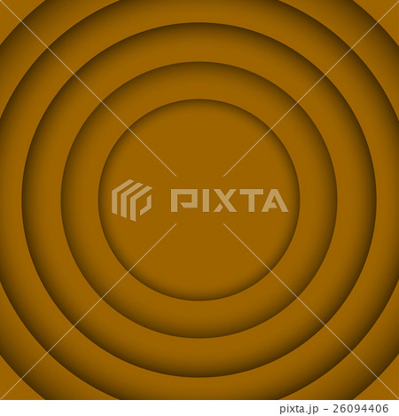 Vector Concentric Orange 6 Circle. Background. 26094406