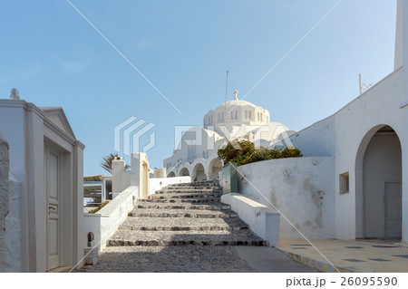 Fira. Traditional architecture of Santorini. Fira. Traditional architecture of Santorini. 26095590