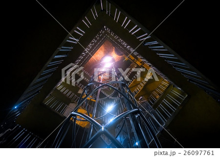Clock tower interior 26097761