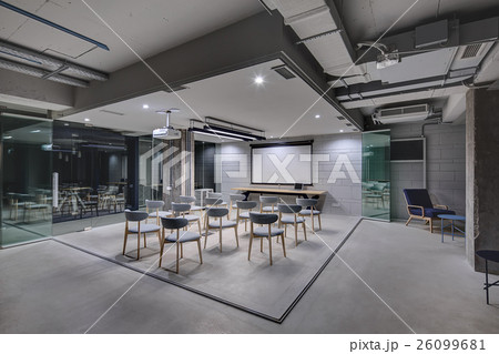 Glowing office in loft style 26099681