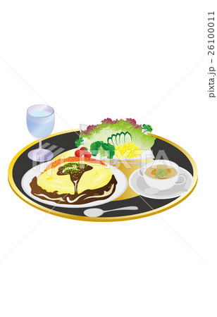 今日のご飯オムライス 26100011