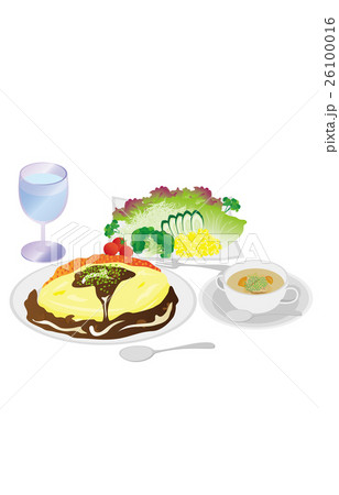 今日のご飯オムライス 26100016