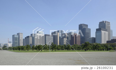 Tokyo, Chiyoda skyline from Imperial Palace Tokyo, Chiyoda skyline from Imperial Palace 26100231