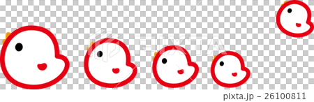 New Year's Day 2017 Rooster year chick matrix chicken 26100811