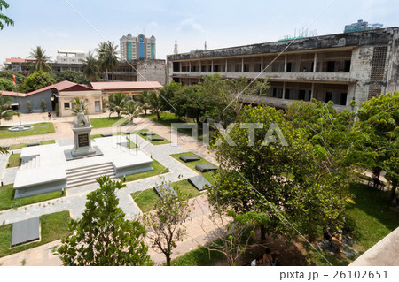 カンボジアのプノンペンにあるトゥール・スレン虐殺犯罪博物館 カンボジアのプノンペンにあるトゥール・スレン虐殺犯罪博物館 26102651