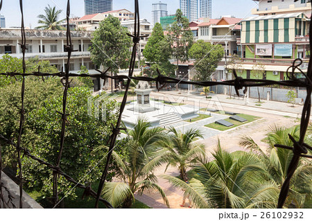 カンボジアのプノンペンにあるトゥール・スレン虐殺犯罪博物館 カンボジアのプノンペンにあるトゥール・スレン虐殺犯罪博物館 26102932