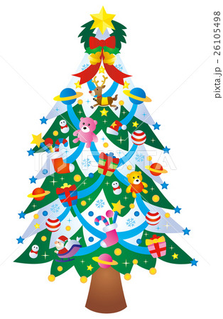 クリスマスツリー素材 26105498
