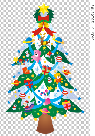 クリスマスツリー素材 26105498