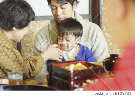 親族　正月イメージ 26105732