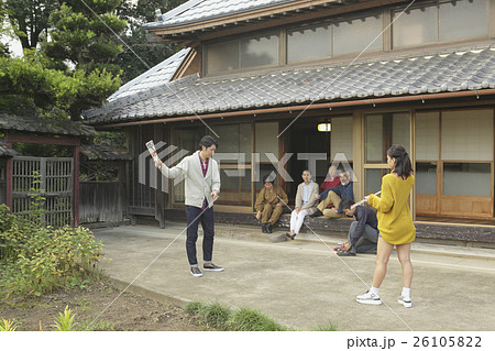 親族　正月イメージ 26105822