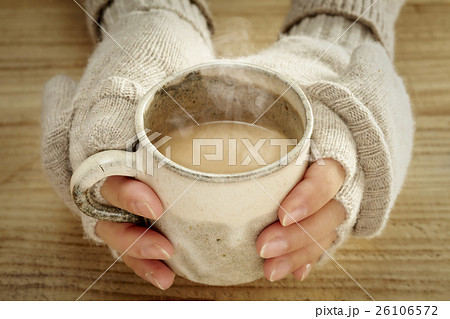 暖かい飲み物 26106572