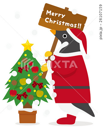 アデリーペンギン クリスマス 26107159