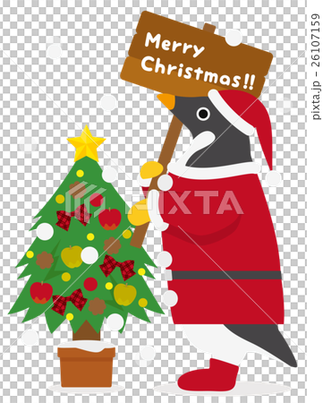 アデリーペンギン クリスマス 26107159