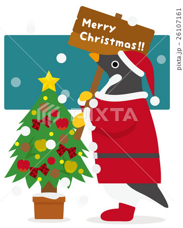 アデリーペンギン クリスマス 26107161