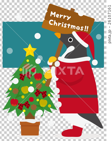 アデリーペンギン クリスマス 26107161