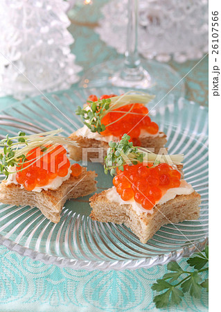 イクラのカナッペ イクラのカナッペ 26107566