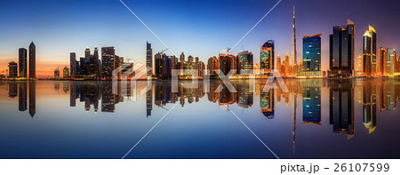 Business bay of Dubai, UAE Business bay of Dubai, UAE 26107599