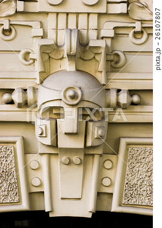Detail of Art Nouveau building Detail of Art Nouveau building 26107807