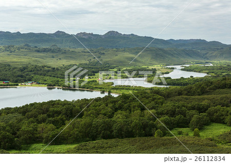 Kurile lake and the source of river Ozernaya Kurile lake and the source of river Ozernaya 26112834